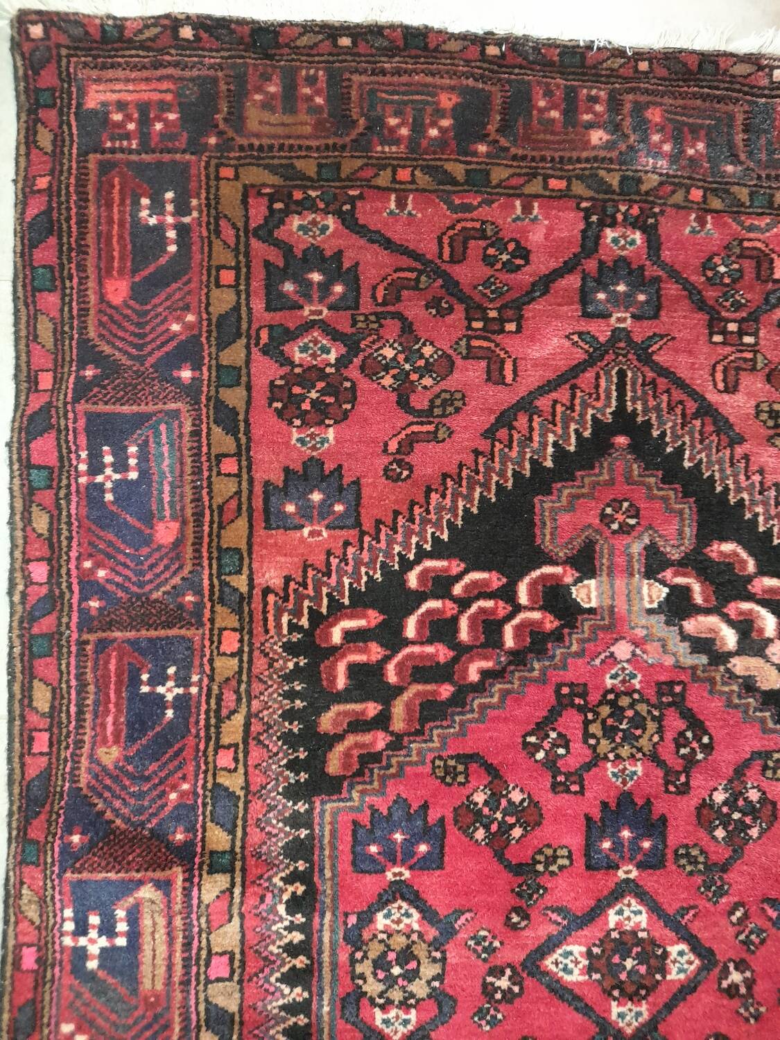 Tapis Hamadan fait main