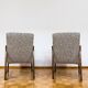 Kvadrat Customizable Pair Of Restored Mid Century Armchairs, 1960s