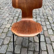 Chaise en teck par Arne Jacobsen, Danemark, 1960's