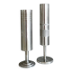Set of 2 vases Brutalist, Mid Century Vase, Mid Century Modern, cylinder vase