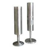 Set of 2 vases Brutalist, Mid Century Vase, Mid Century Modern, cylinder vase