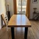 Table à manger esprit Charlotte Perriand (avec rallonges)