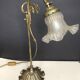 Art Nouveau bronze lamp