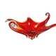 Decorative bowl by Murano Mandruzzato, Italy, 1950s