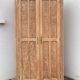 Armoire parisienne panneautée en bois brut, 1930