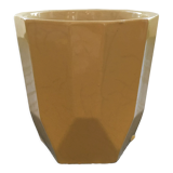 Cache pot 50's yellow