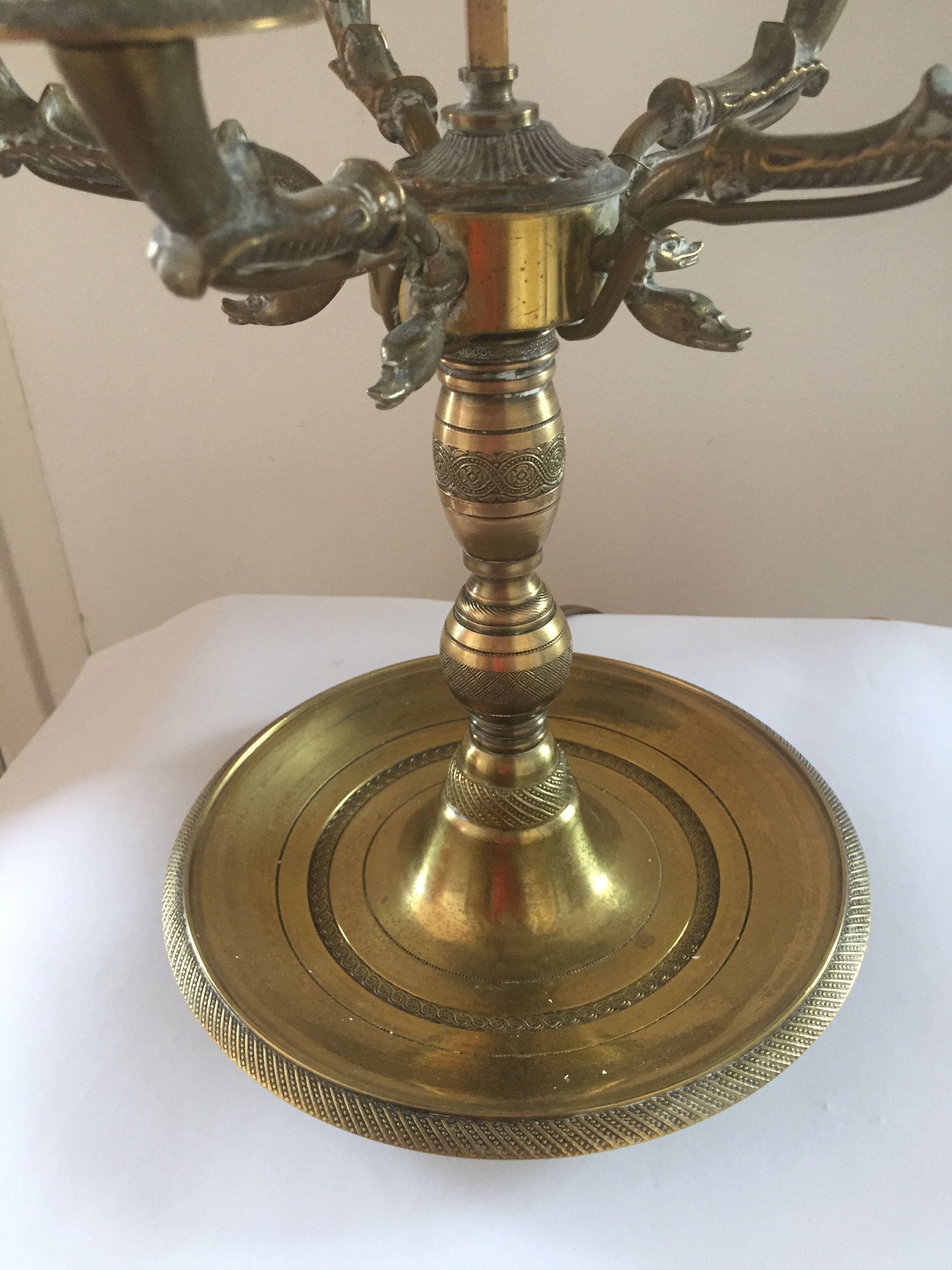 Empire 5-light bouillotte lamp