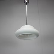 Mid-Century Chrome Pendant, 1960s, Czechoslovakia