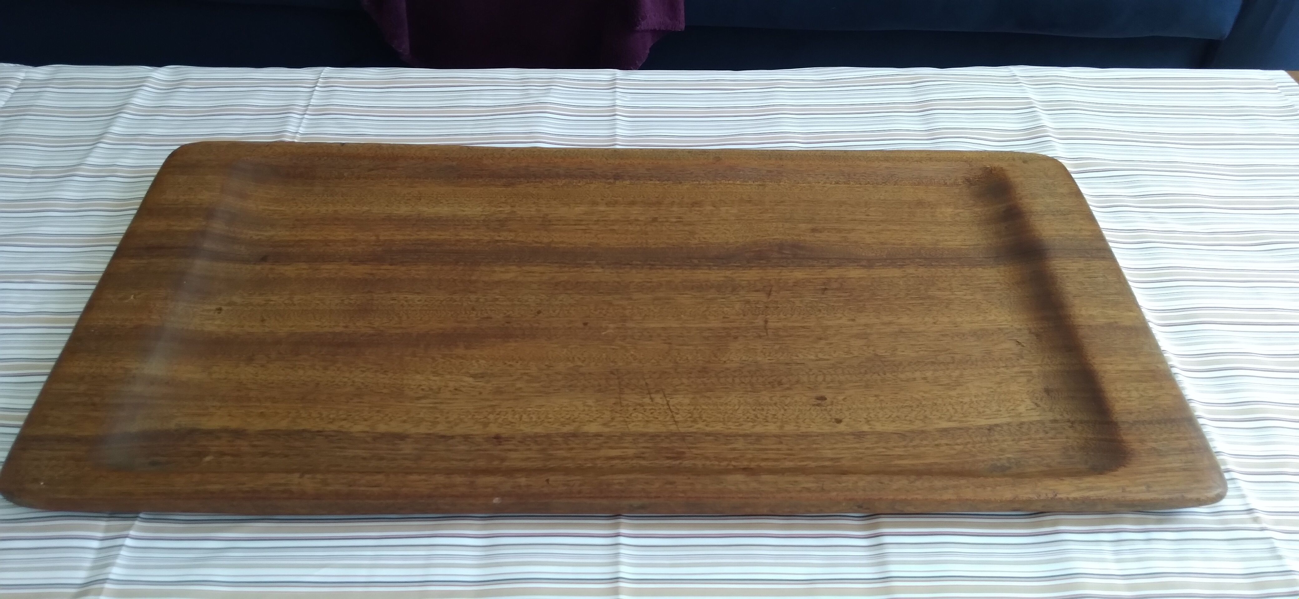 Scandinavian teak tray 1960