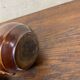 Brown farmhouse pitcher / carafe