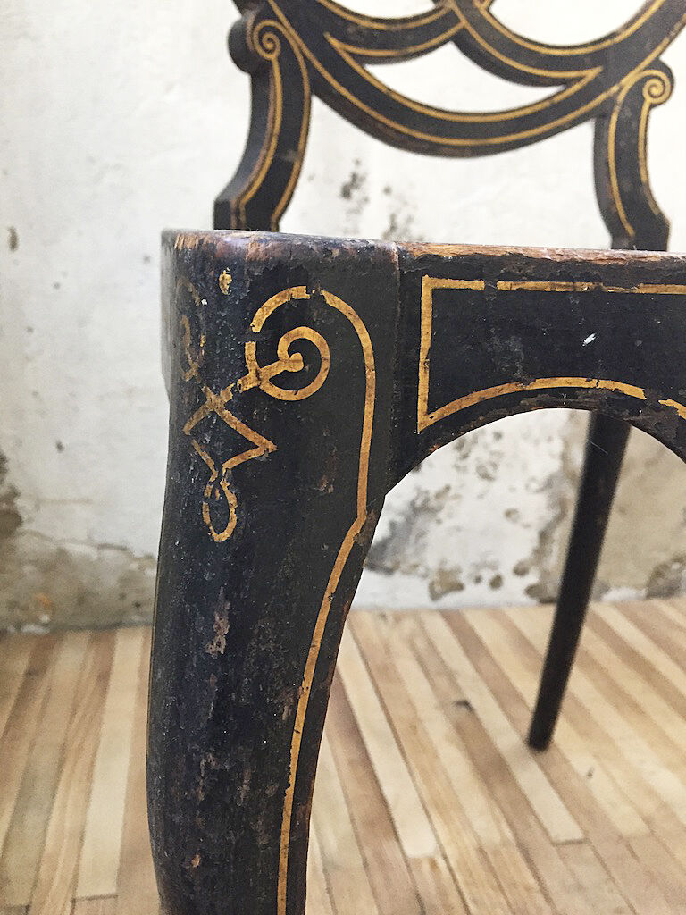 Napoleon III chairs pair