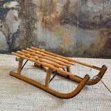 Luge en bois ancienne