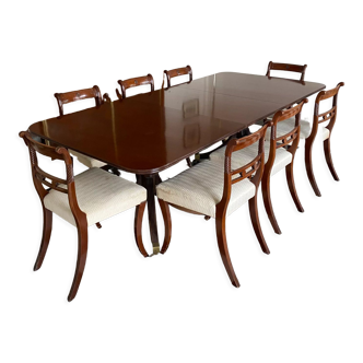 Regency style dining set