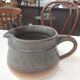 Enamelled stoneware pitcher