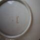 Dessert plate Terre de Fer model "Gui" signed Badonviller Art Deco