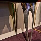 Sideboard from studio wunderkammer in rosewood and cast aluminum