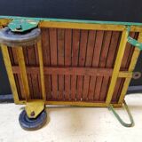 Table basse, chariot industriel