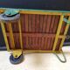 Coffee table, industrial trolley