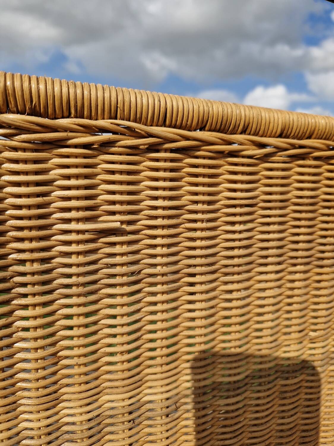 Vintage wrought iron screen