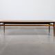 Scandinavian Modern Large Danish Teak Coffee Table 1950s