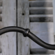 Gooseneck wall lamp