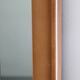 1970s Italian Rectangular Mirror in Wooden Frame