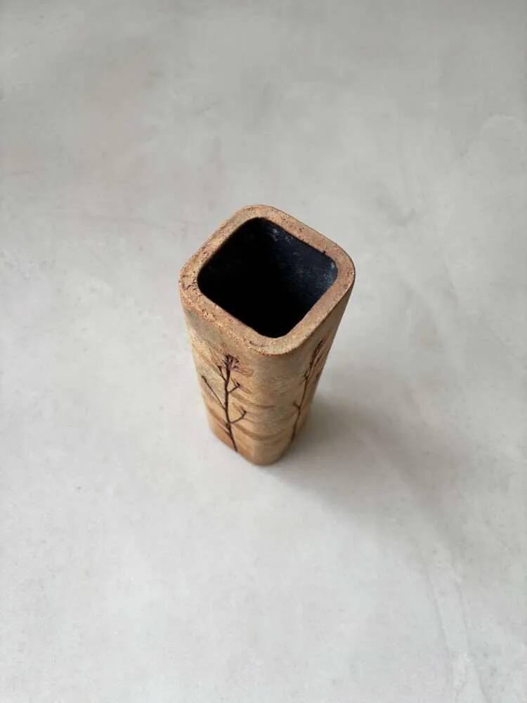 Herbarium Vase Japandi Raymonde Leduc 1970s