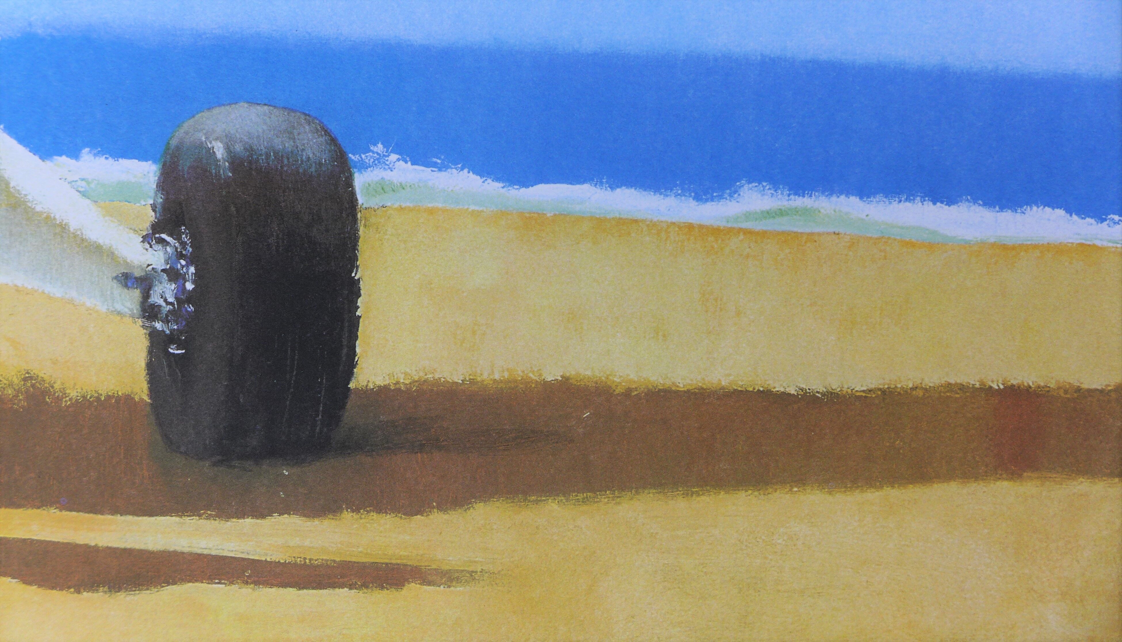 LARRAZ Julio, The Poet King, 2007. Original lithograph signed and justified in pencil