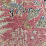 Tapis ancien turc Cesareh en soie fait main 114x176 cm