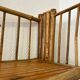 Bamboo standing shelf from the 60s