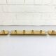 3 Scandinavian brass candlesticks, Pierre Forssell, Skultuna, Sweden, 1960s