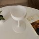 Vintage Scandinavian Ikea candlestick in Opaline.