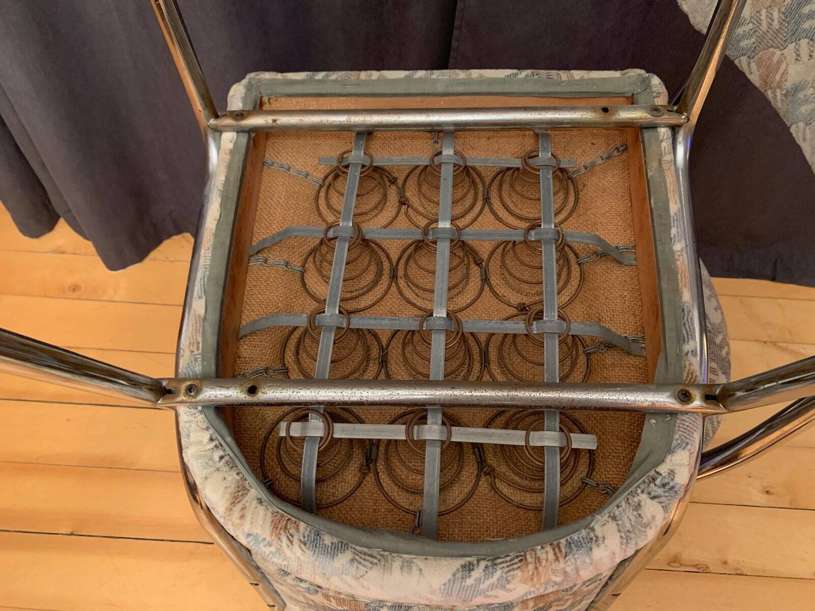 Set of vintage Italian chairs, 1950s