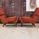 Pair of armchairs Jindřich Halabala Model 410