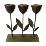 Art Deco tulip candlestick