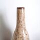 Speckled ceramic vase