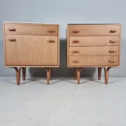 Nightstands by Frantisek Mezulanik, 1970s, Set of 2