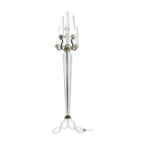 Floor lamp in bronze and crystal Sabino 1930