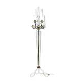Floor lamp in bronze and crystal Sabino 1930