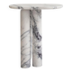 Trio No 3 White Lilac Side Table