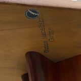 Scandinavian extendable round table in teak Gudme edition