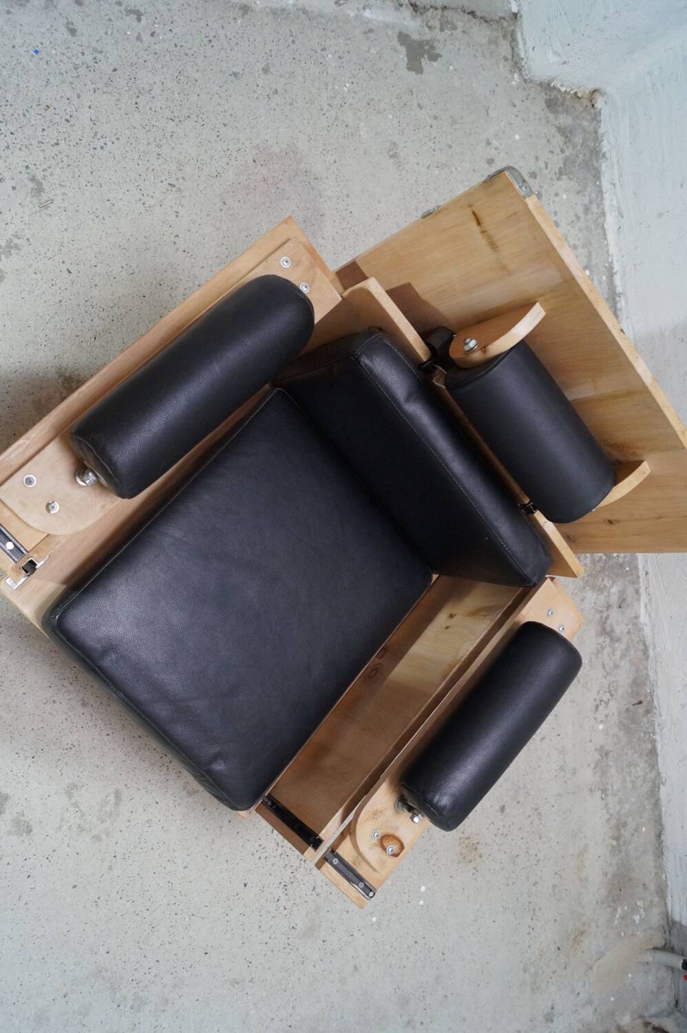 Cube chair by Heinz Julien