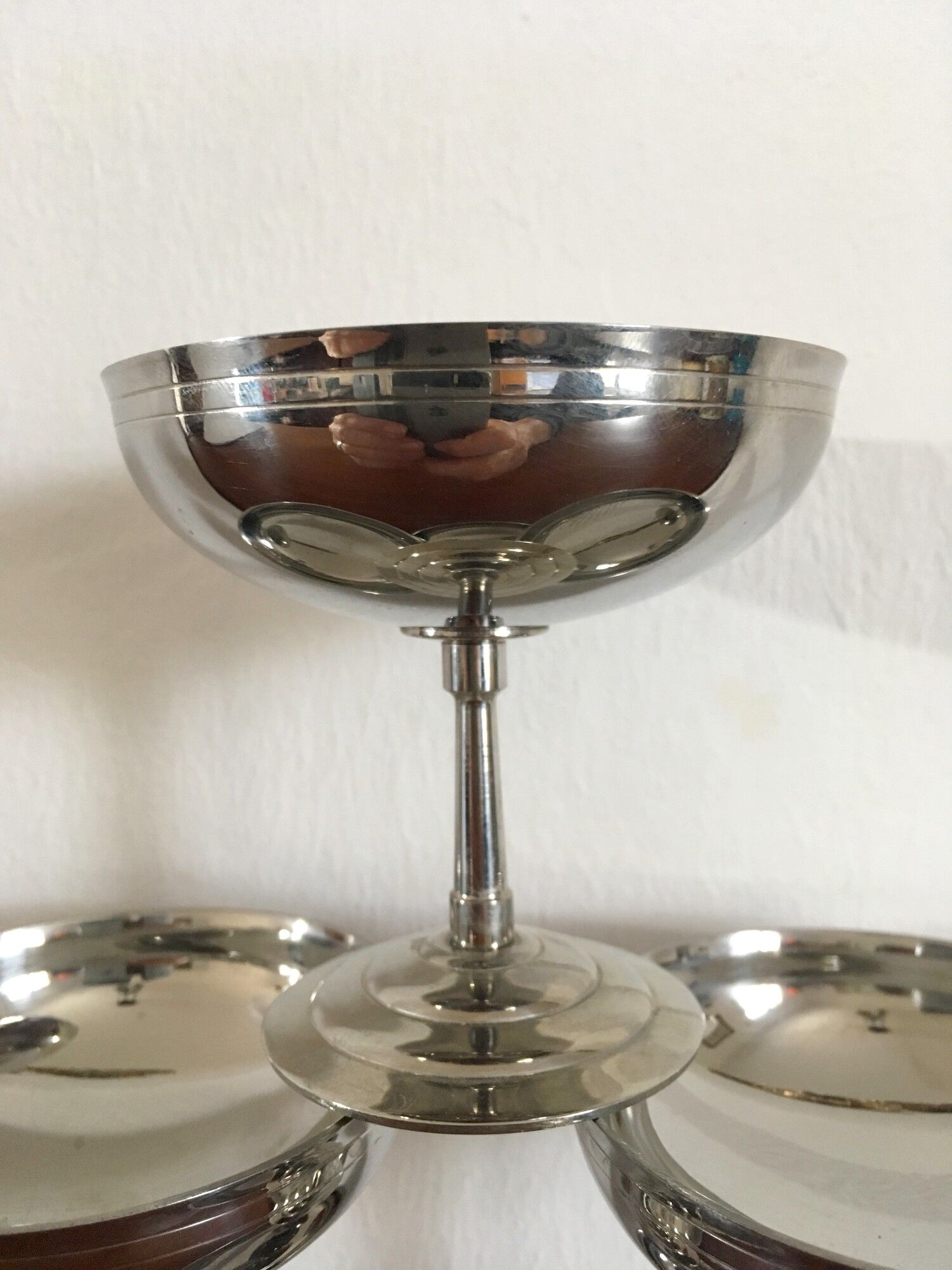 6 vintage Letang Remy ice cream cups