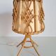 Bamboo bedside lamp