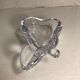 Cendrier cristal cristallerie d'art Vannes Francevintage