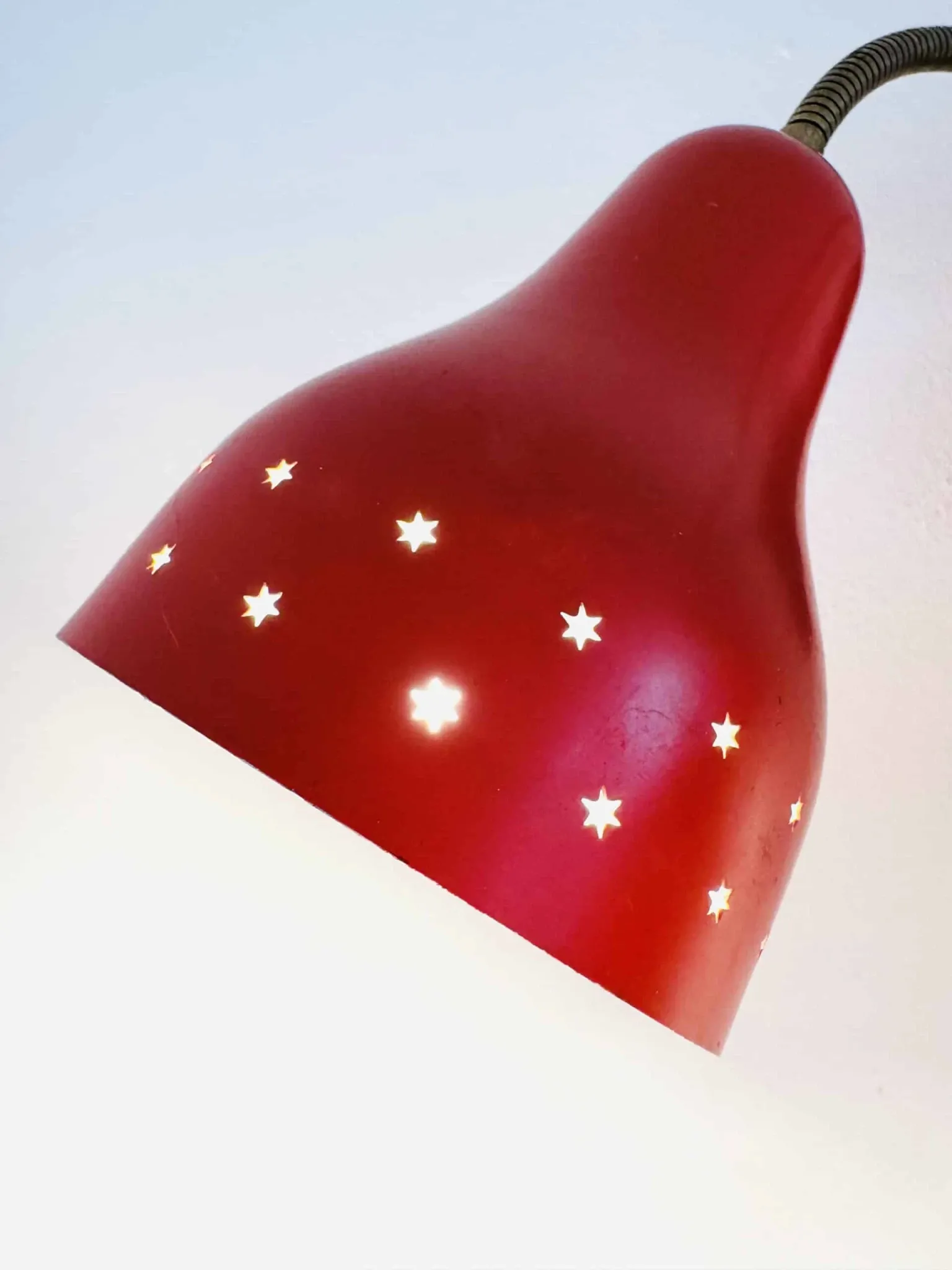 3-Armed Wall Lamp By H. Busquet For Hala Zeist, The Netherlands, 1950S