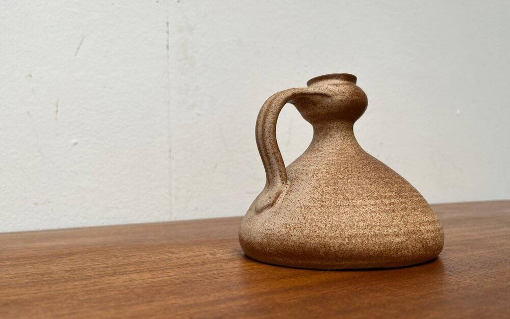 Carafe vase from the German studio of the mid-century by Petra Pottery, 1960s.