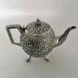 Solid silver teapot