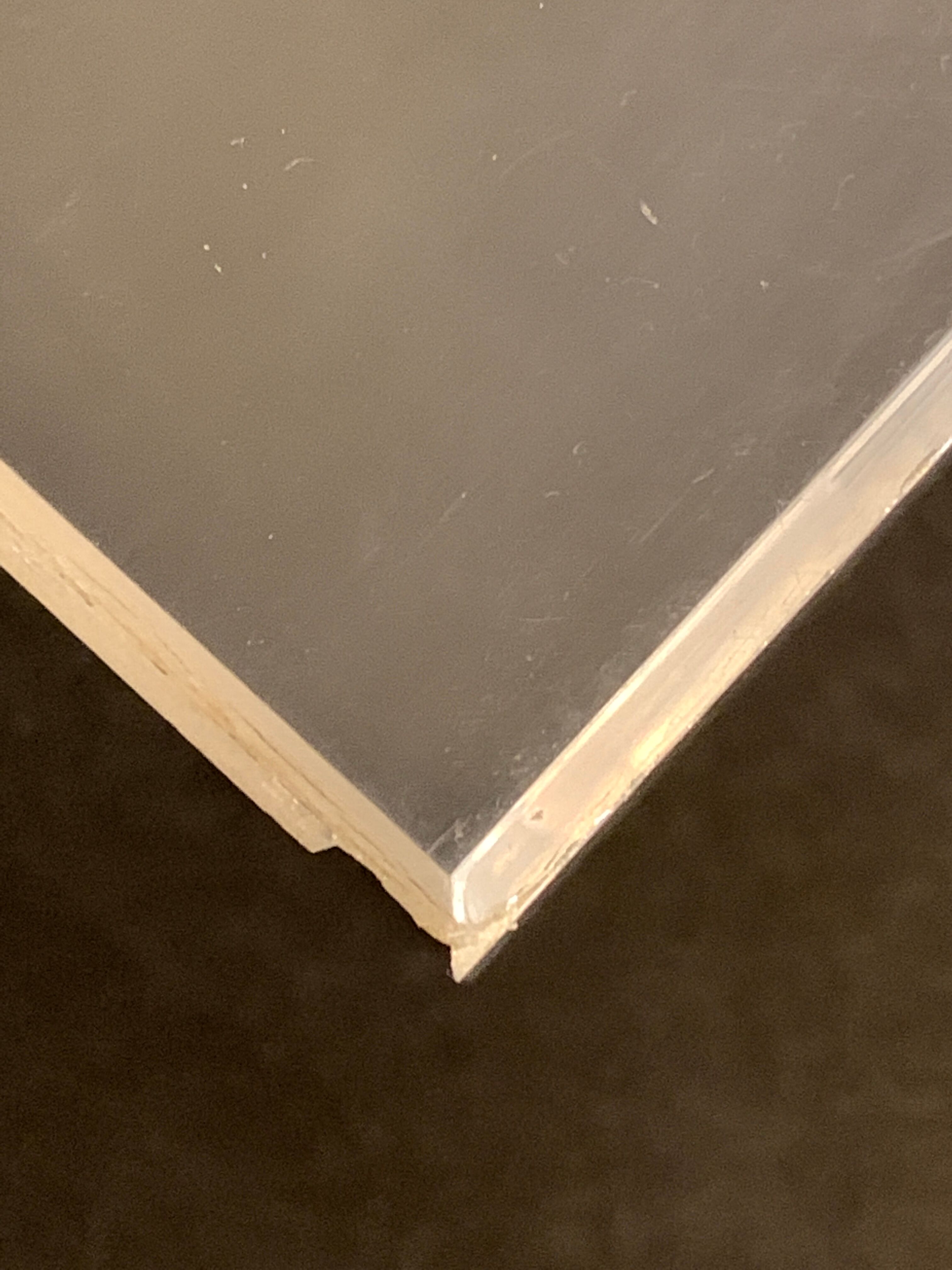 Photo frame or cube in plexiglass Michèle Gignoux for Bac Design, 1970
