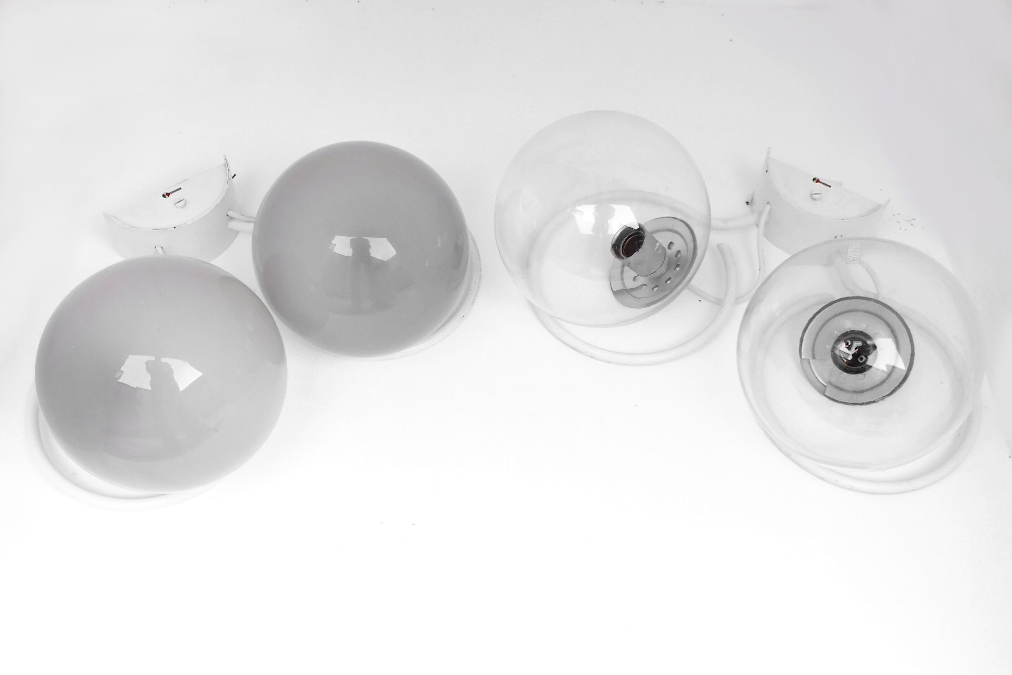 Set two wall lamps 327/2 Gino Sarfatti design Arteluce Italy, 1959